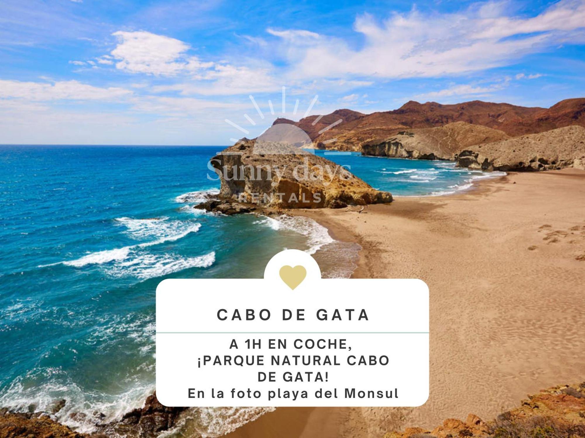 Acogedor Apartamento A 30 Metros De La Playa - Wifi - Smarttv Альмерия Экстерьер фото